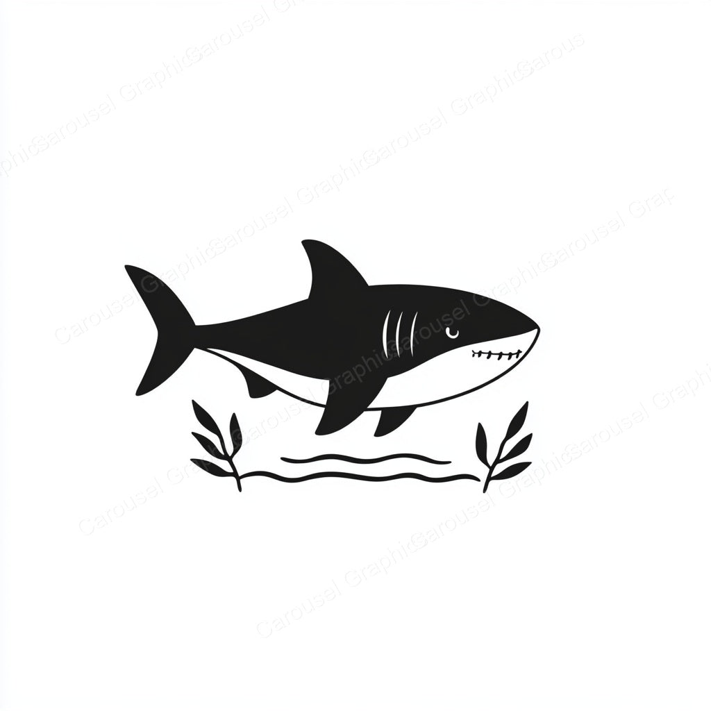 Shark Vector Graphic preview