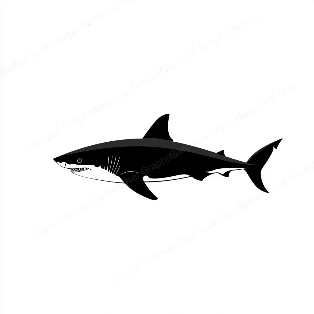 Shark Vector Graphic preview