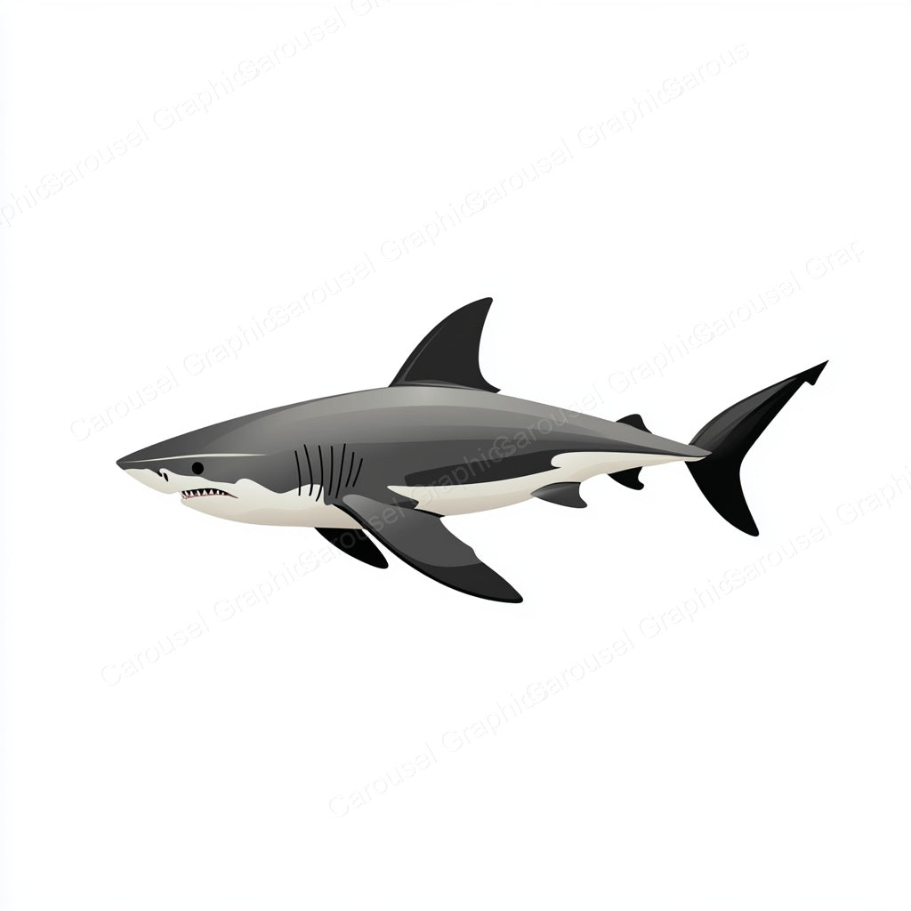 Shark Vector Graphic preview