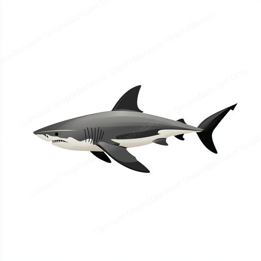 Shark Vector Graphic preview