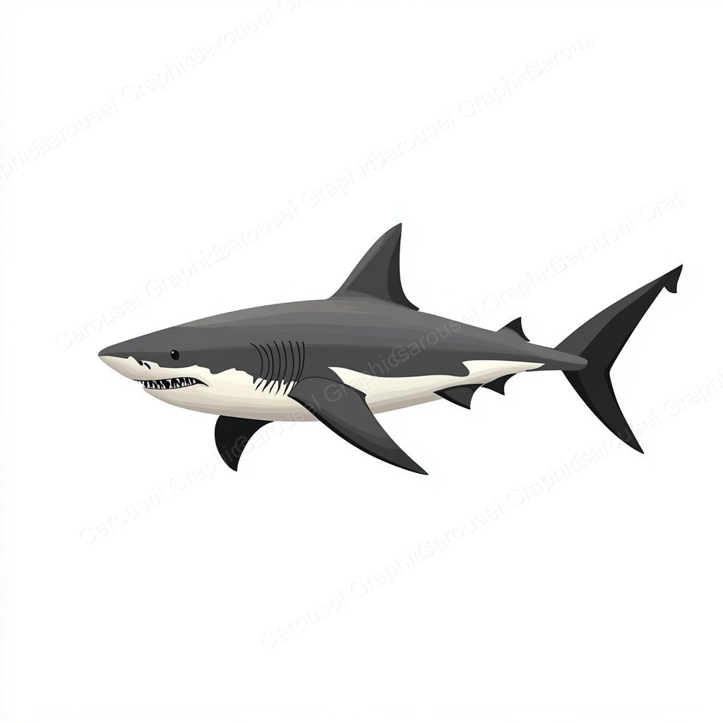 Shark Vector Graphic preview