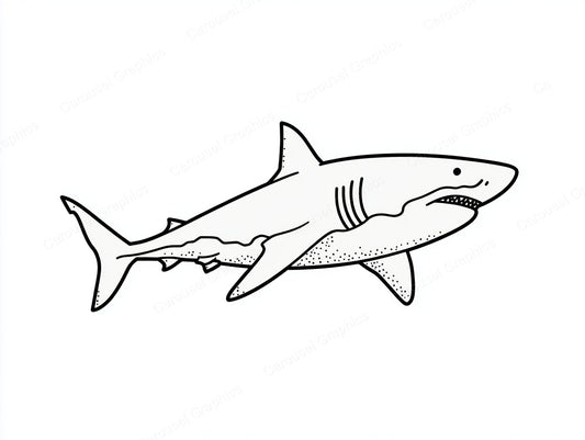 Shark Vector Graphic preview