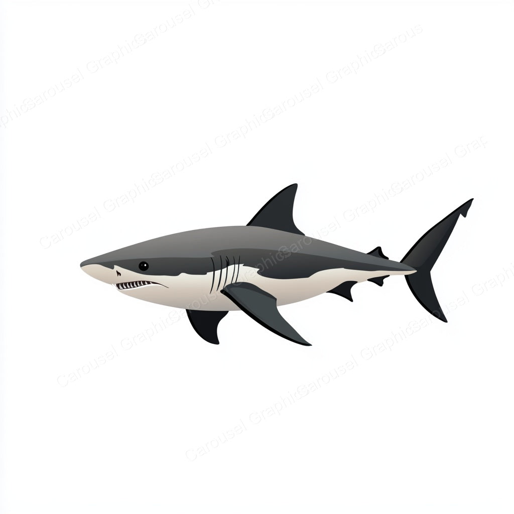 Shark Vector Graphic preview