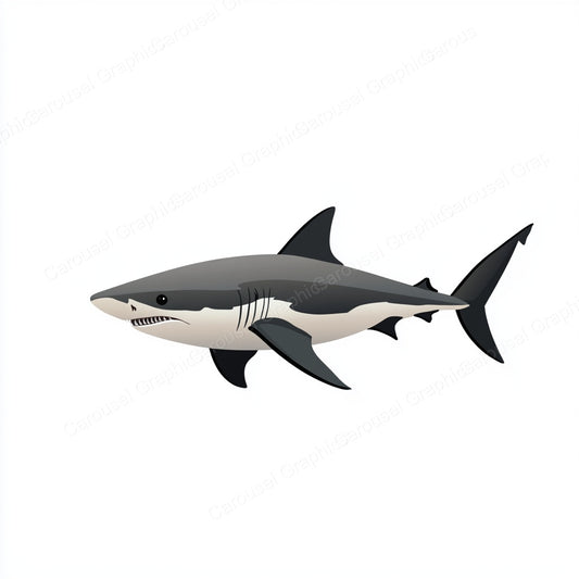 Shark Vector Graphic preview