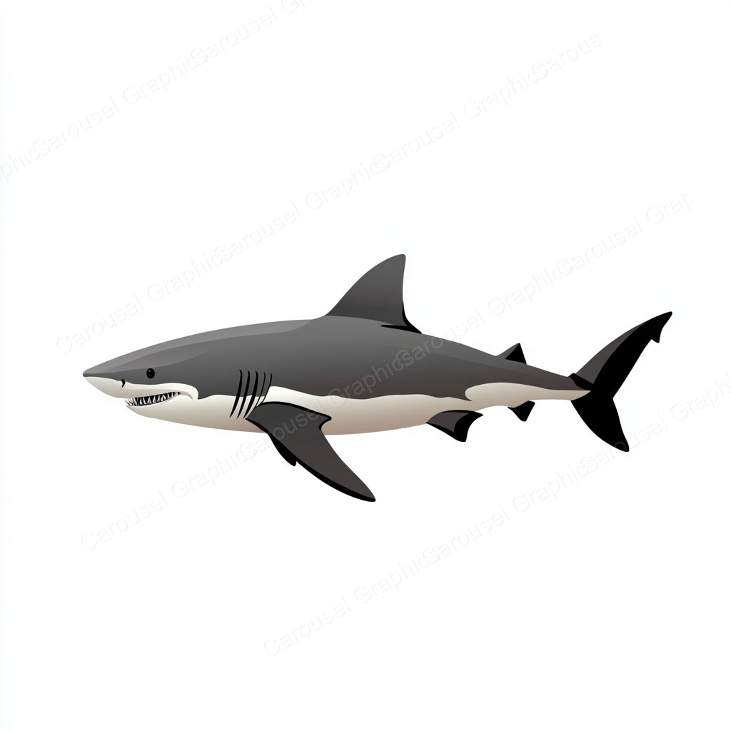 Shark Vector Graphic preview