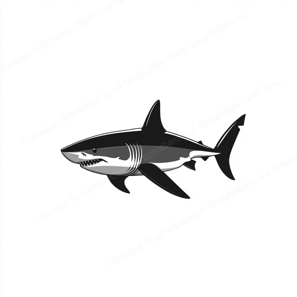 Shark Vector Graphic preview
