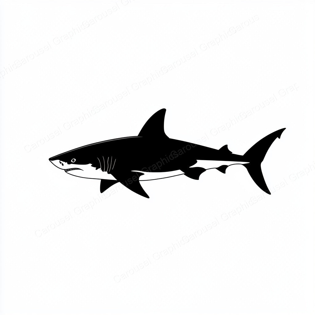 Shark Vector Graphic preview