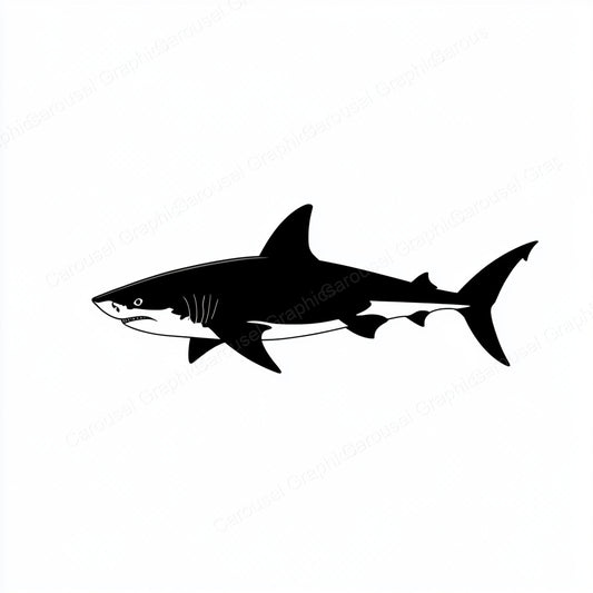 Shark Vector Graphic preview