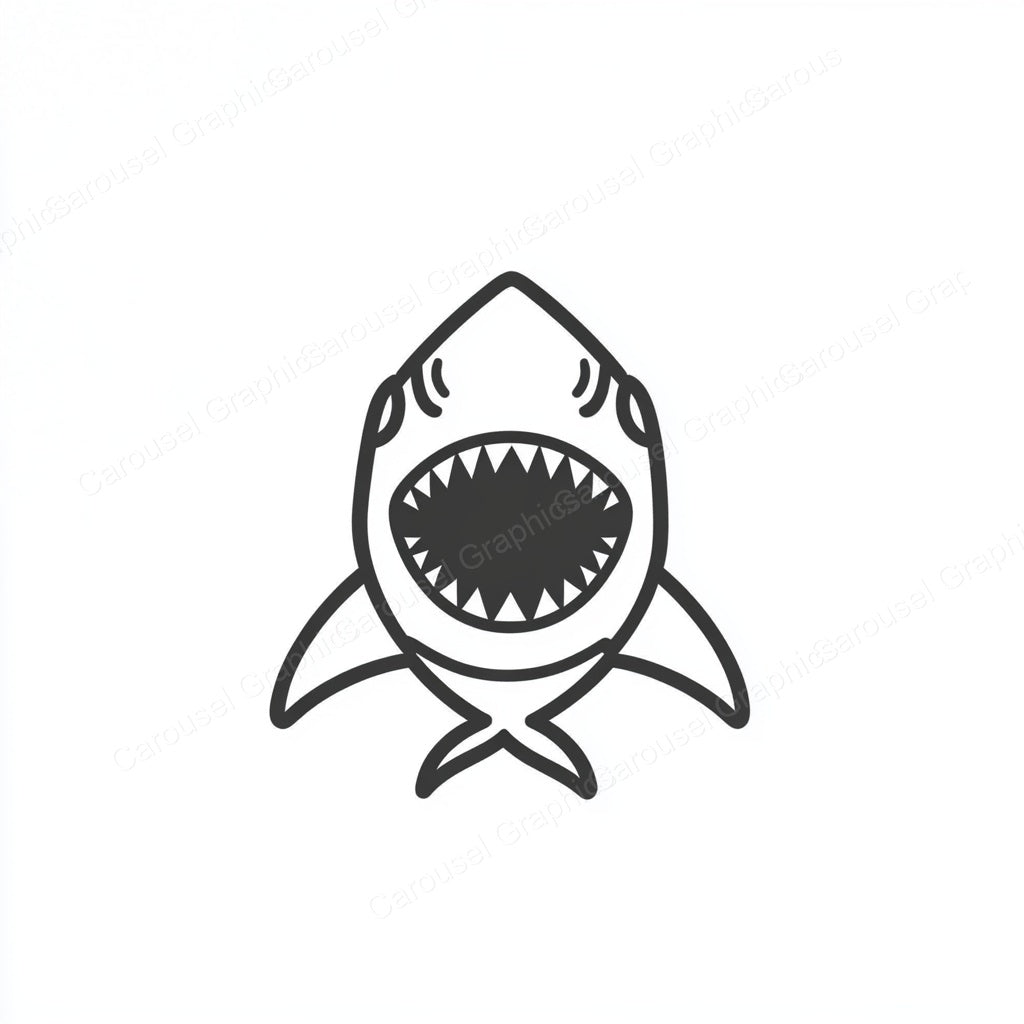 Shark Vector Graphic preview