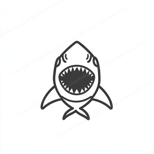 Shark Vector Graphic preview