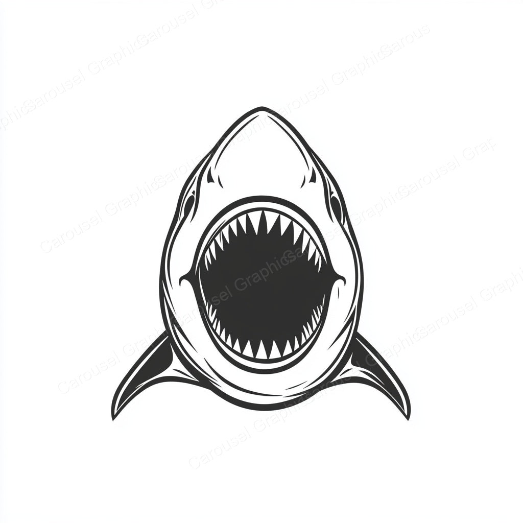 Shark Vector Graphic preview
