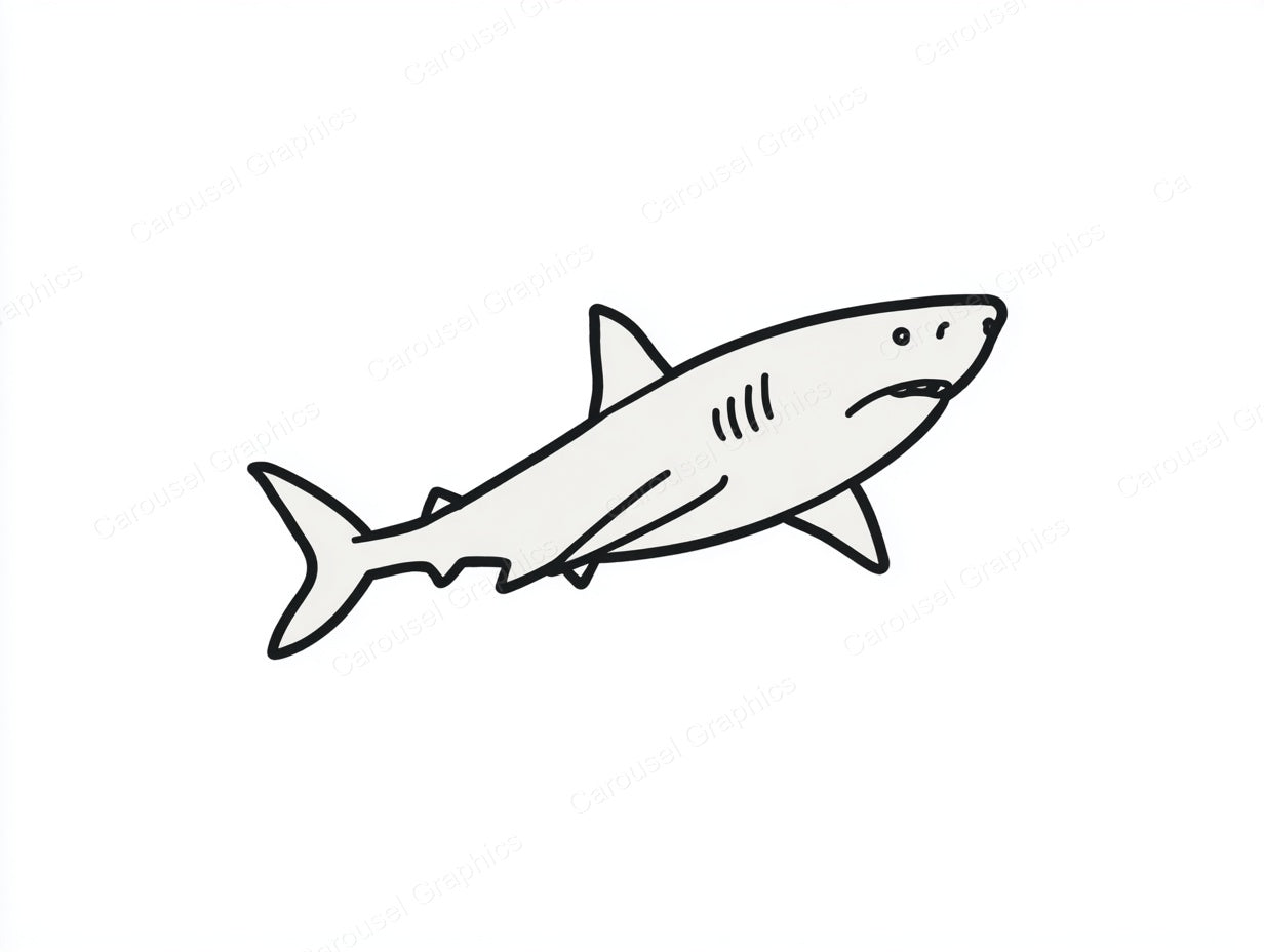 Shark Vector Graphic preview