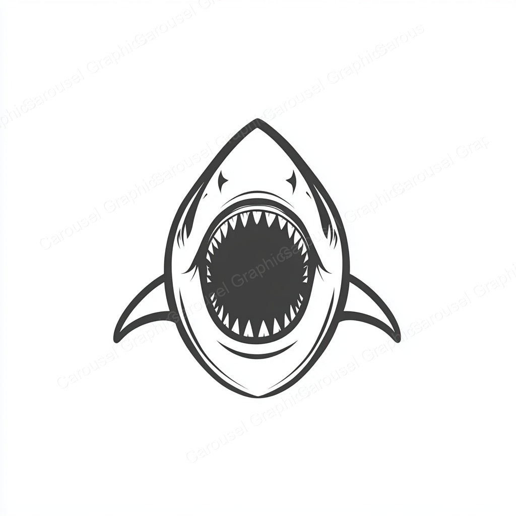 Shark Vector Graphic preview