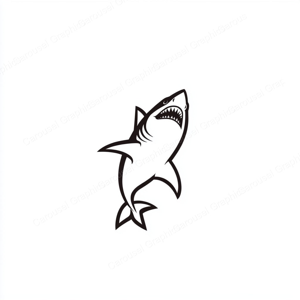 Shark Vector Graphic preview