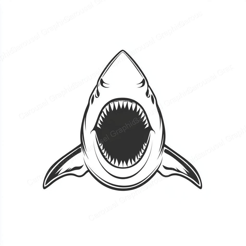 Shark Vector Graphic preview