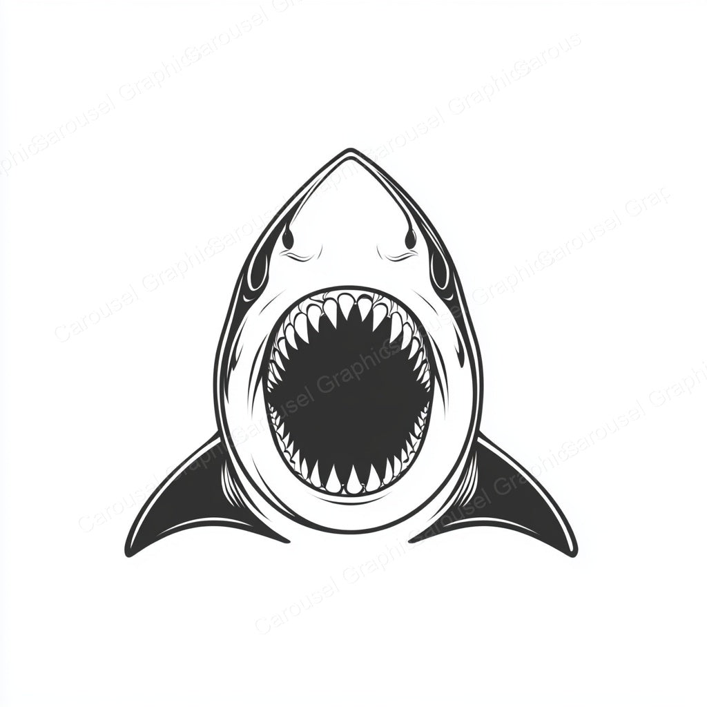 Shark Vector Graphic preview