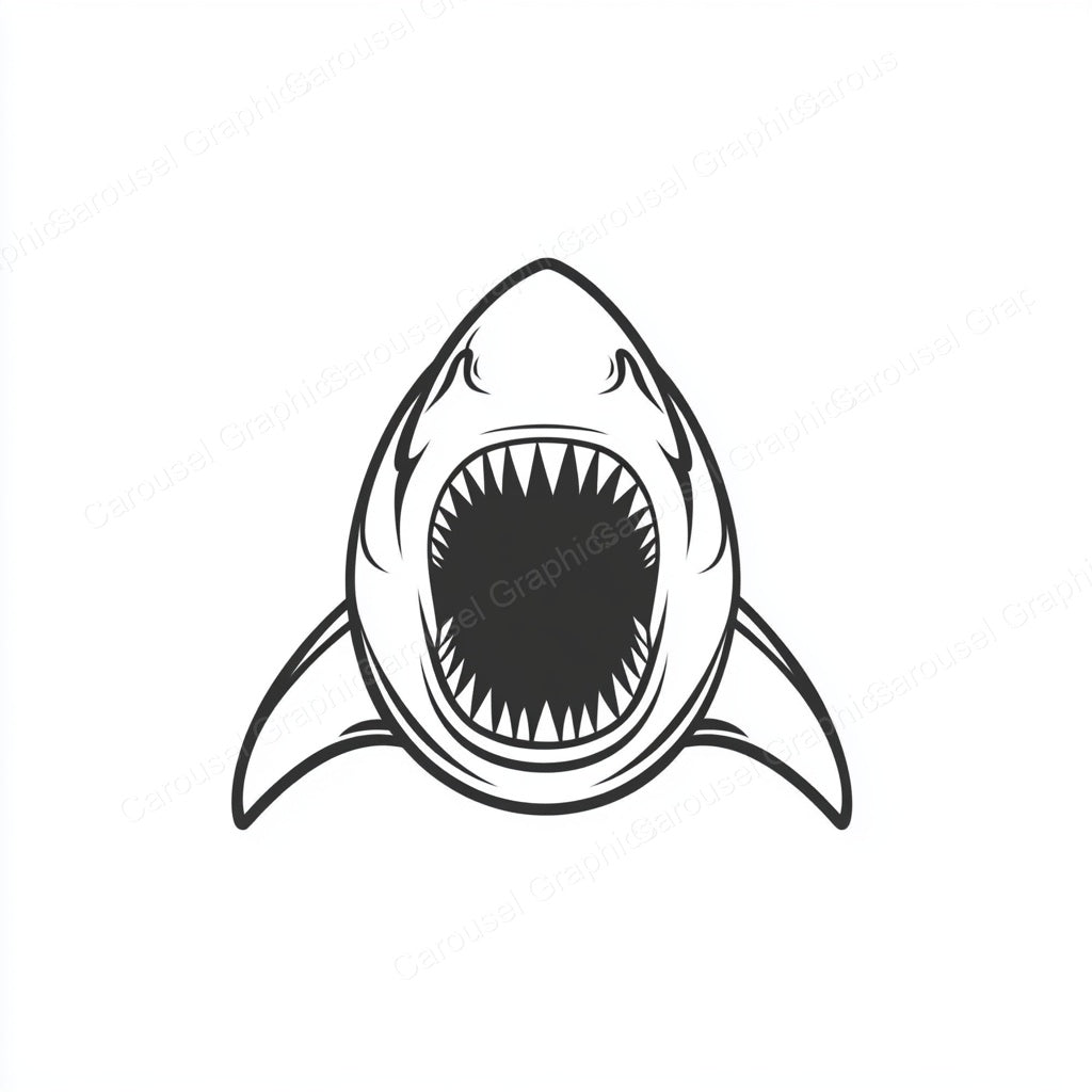 Shark Vector Graphic preview