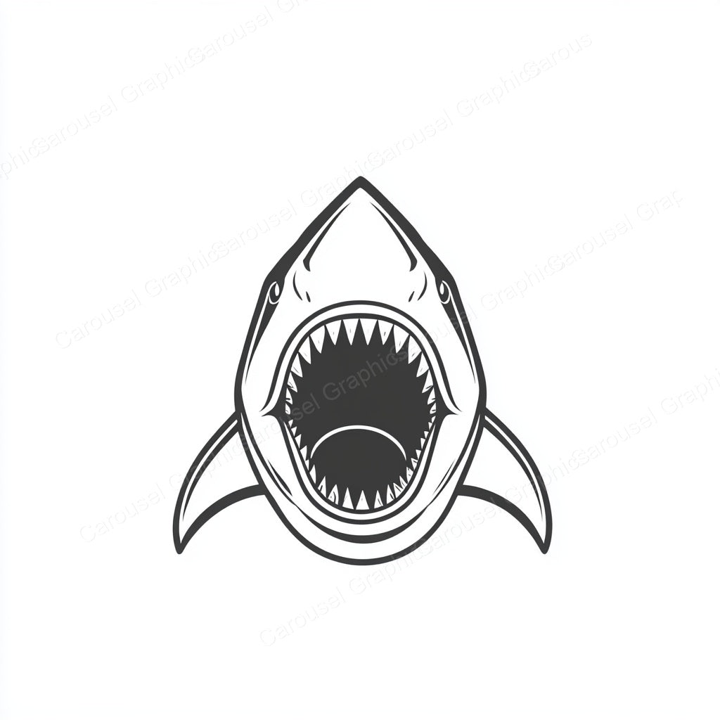 Shark Vector Graphic preview