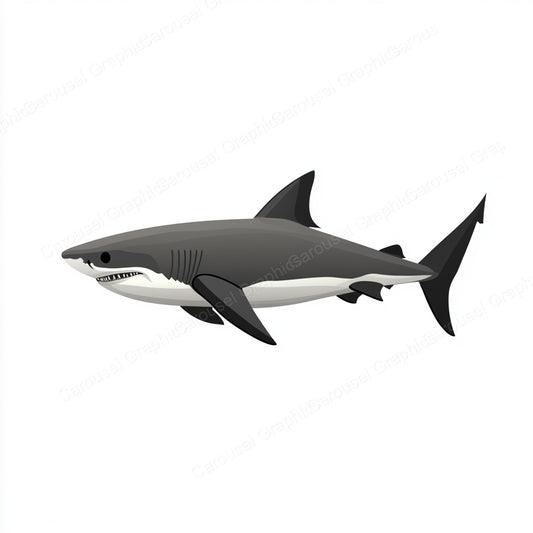 Shark Vector Graphic preview