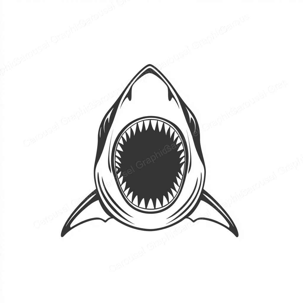 Shark Vector Graphic preview