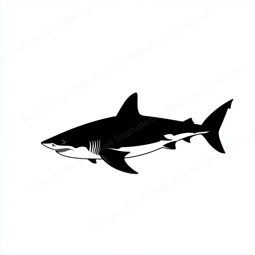 Shark Vector Graphic preview