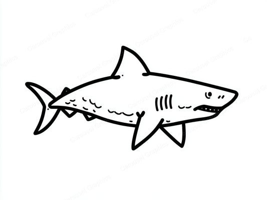 Shark Vector Graphic preview