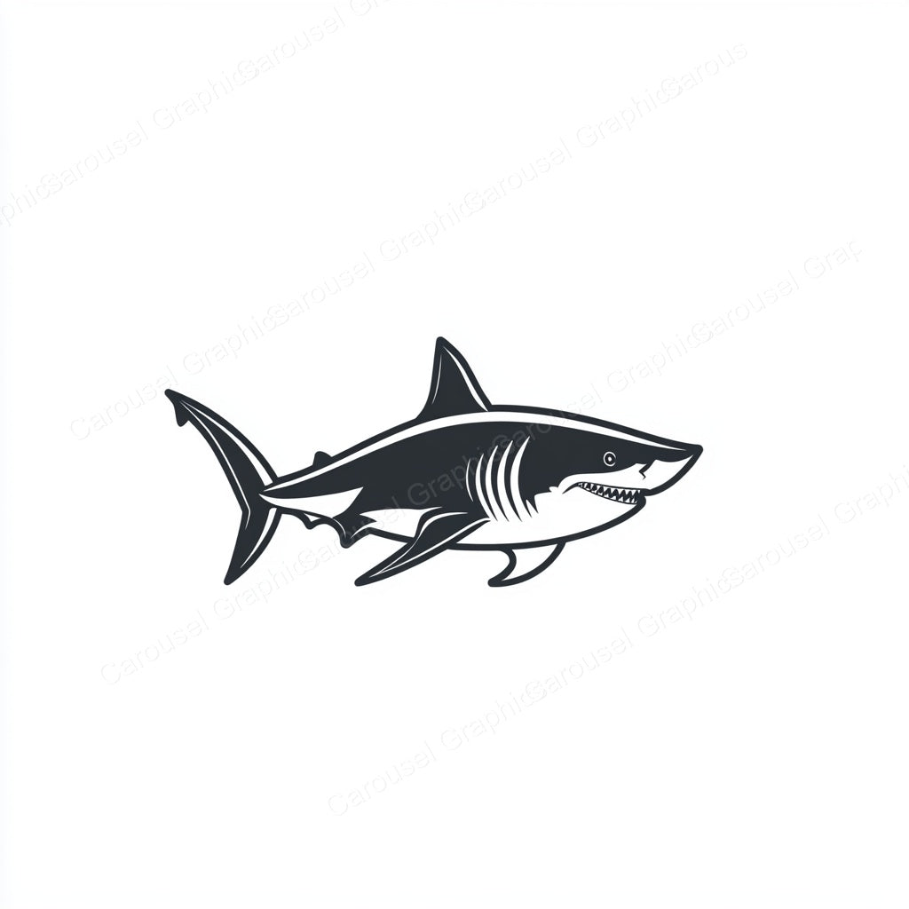 Shark Vector Graphic preview