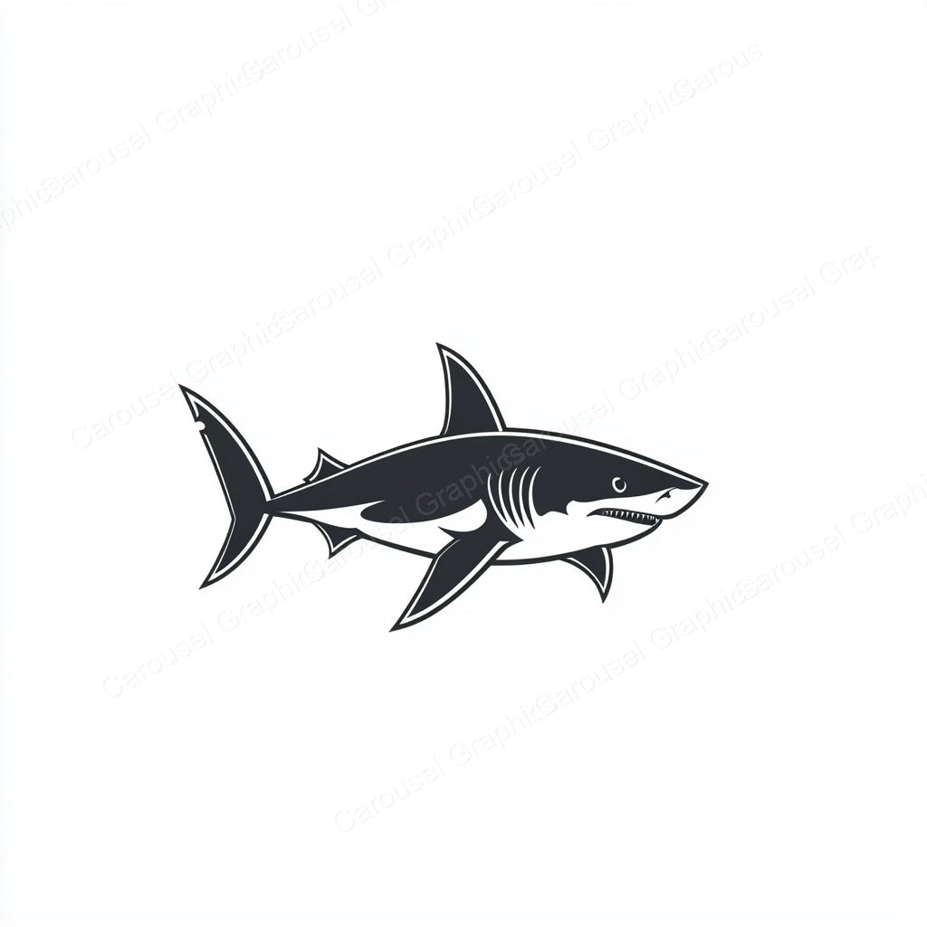 Shark Vector Graphic preview