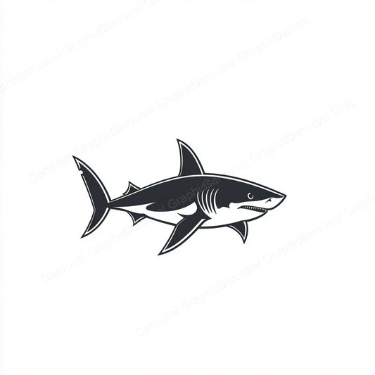Shark Vector Graphic preview