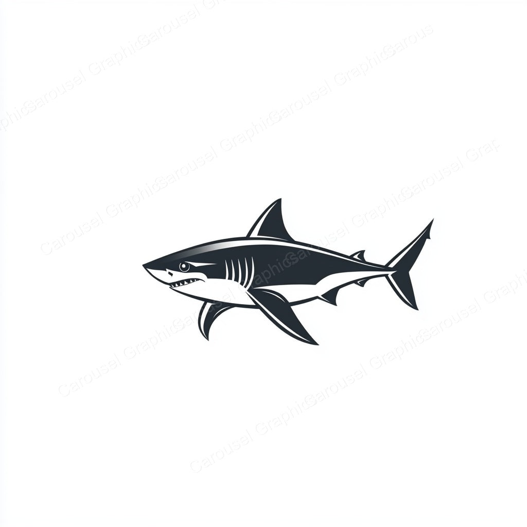 Shark Vector Graphic preview