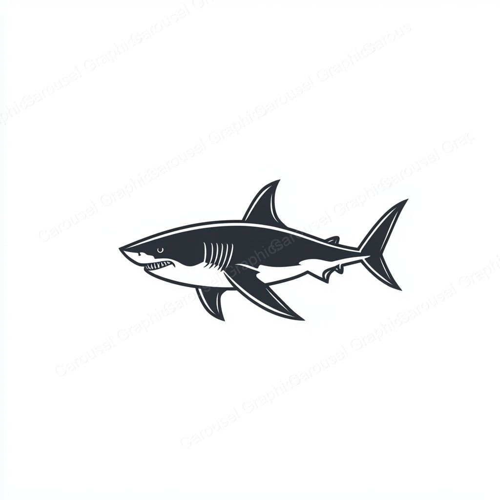 Shark Vector Graphic preview