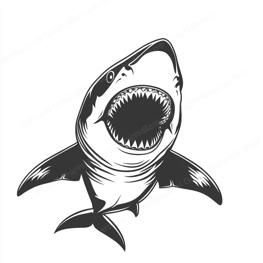 Shark Vector Graphic preview