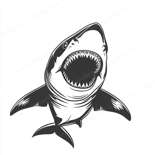 Shark Vector Graphic preview