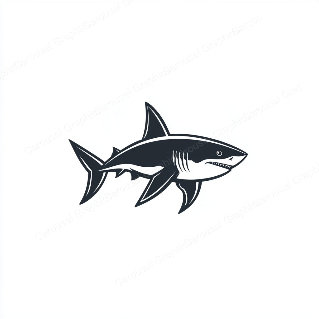 Shark Vector Graphic preview