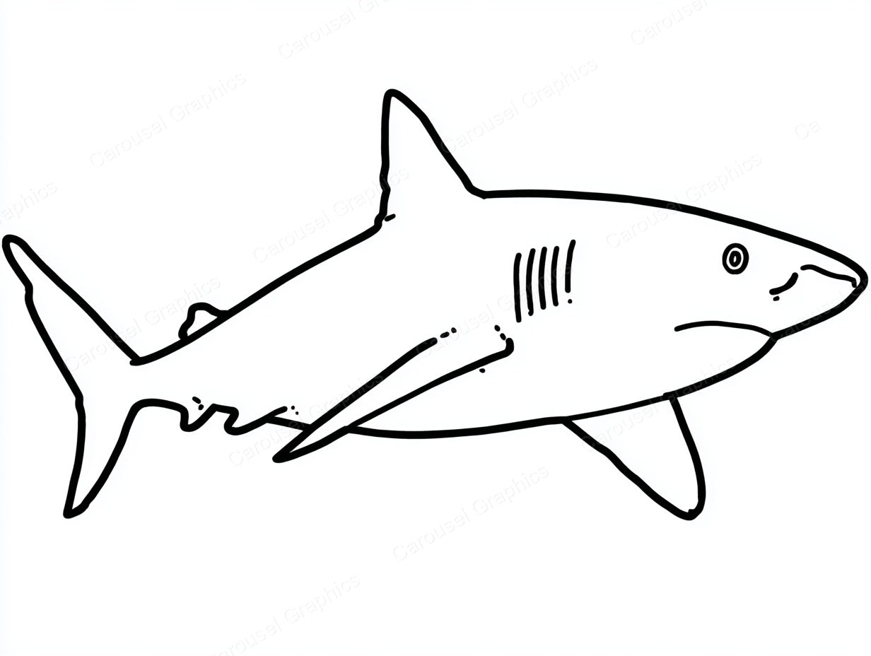 Shark Vector Graphic preview