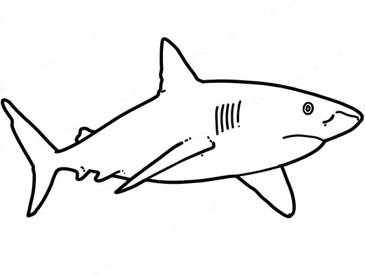 Shark Vector Graphic preview