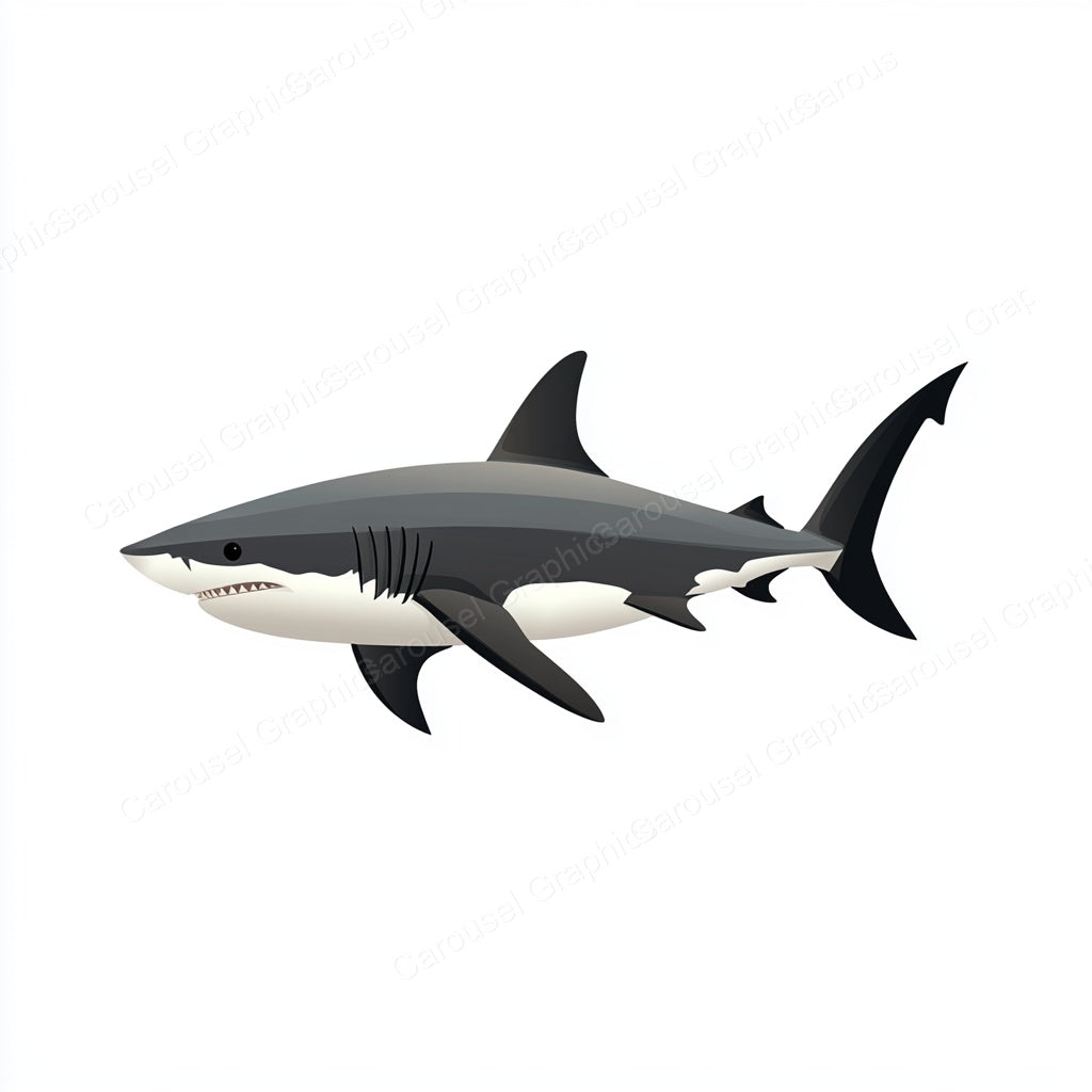 Shark Vector Graphic preview