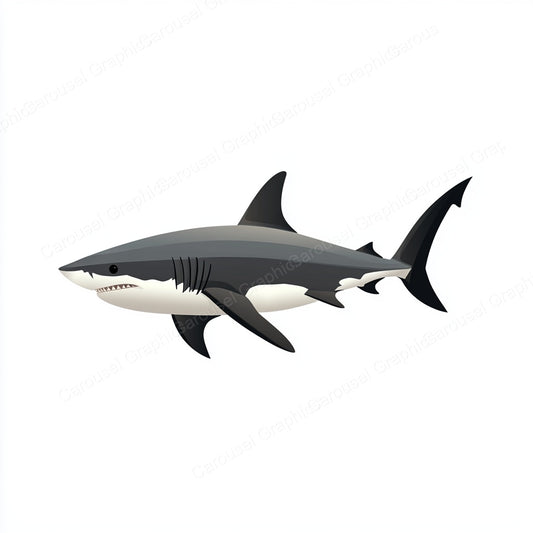 Shark Vector Graphic preview