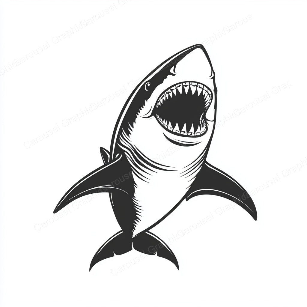 Shark Vector Graphic preview