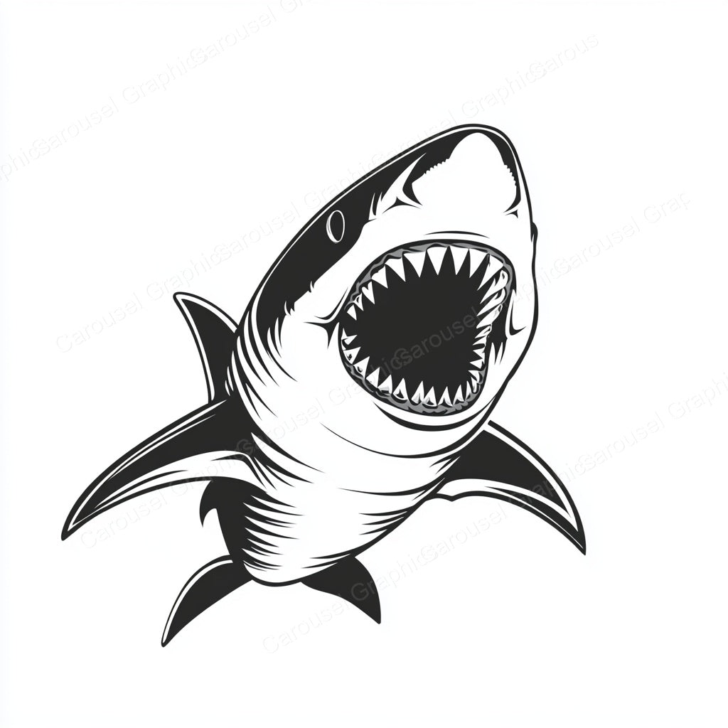 Shark Vector Graphic preview