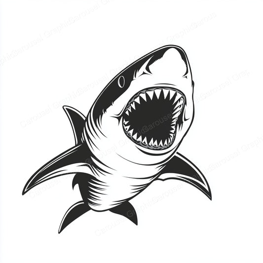Shark Vector Graphic preview