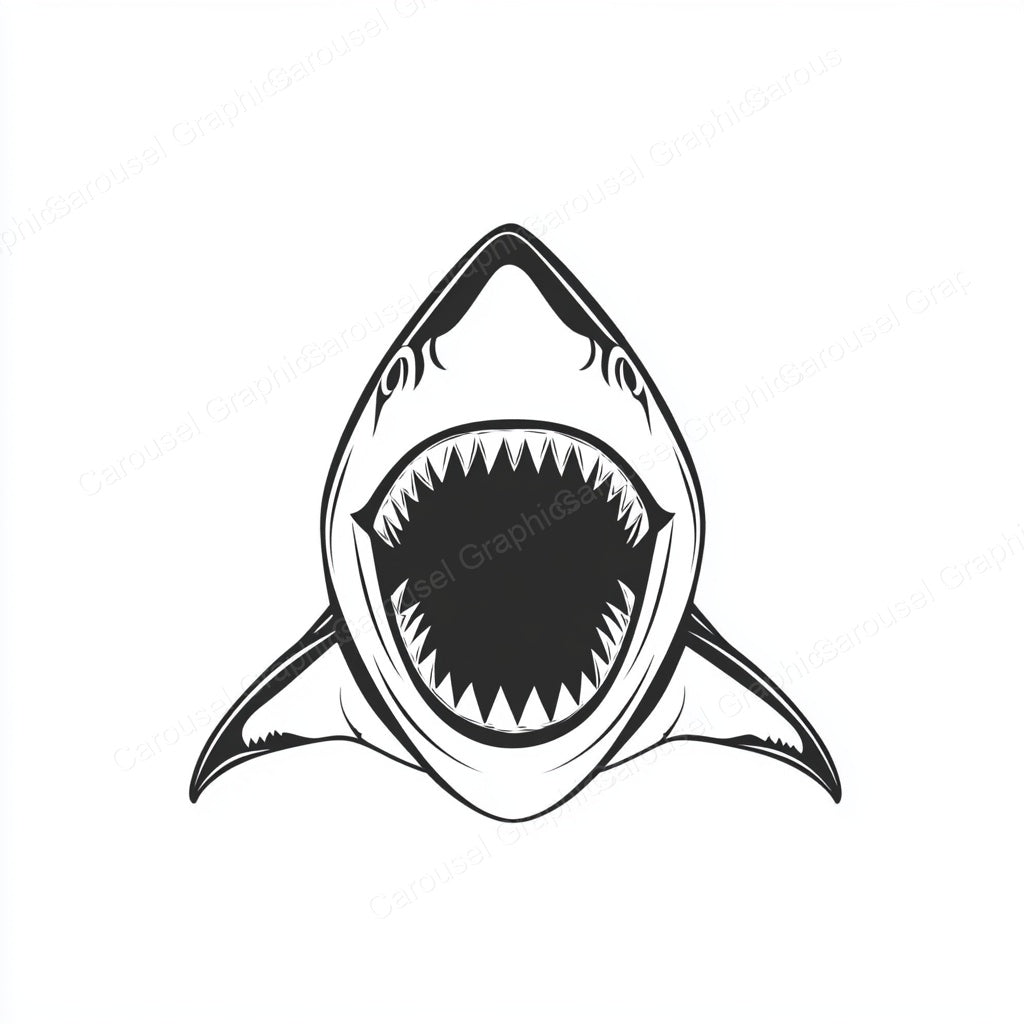Shark Vector Graphic preview
