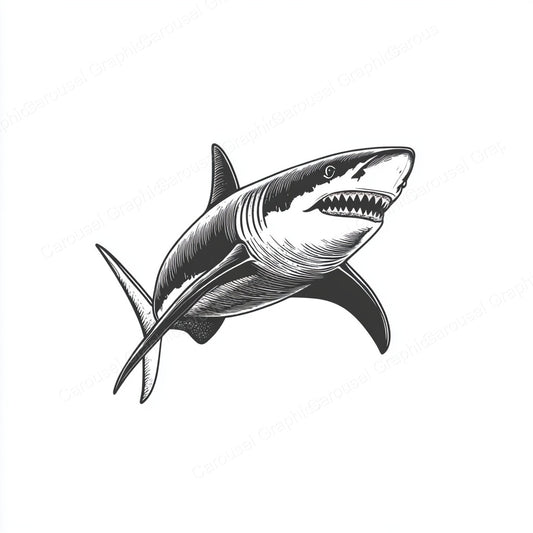 Shark Vector Graphic preview