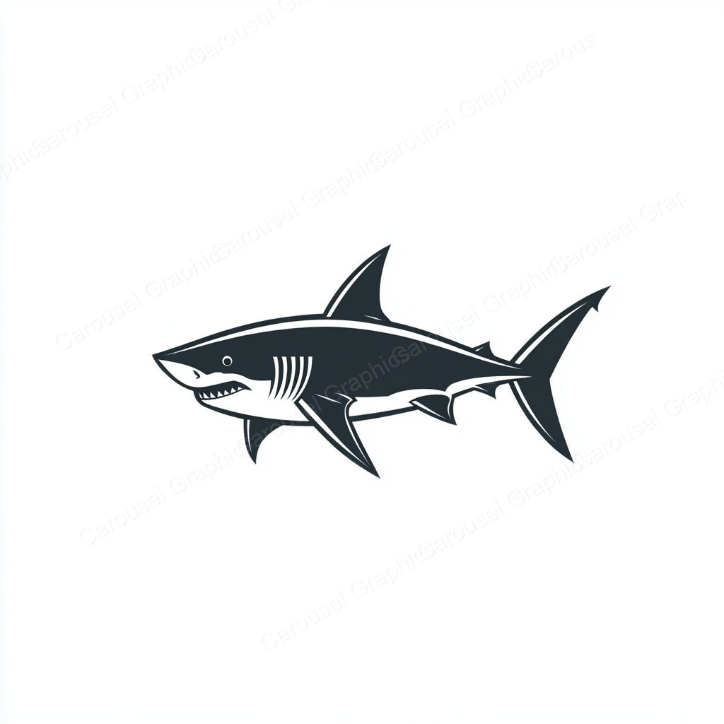 Shark Vector Graphic preview