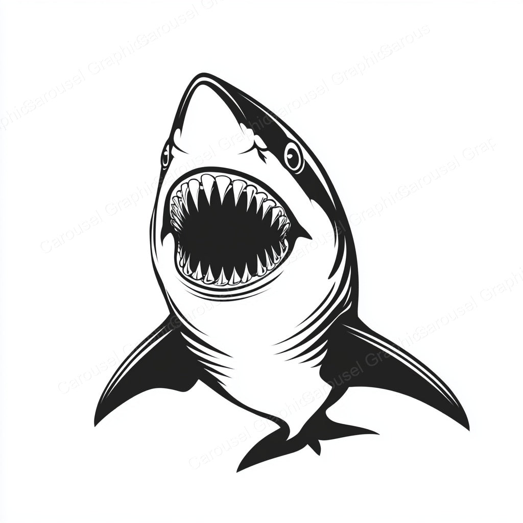 Shark Vector Graphic preview