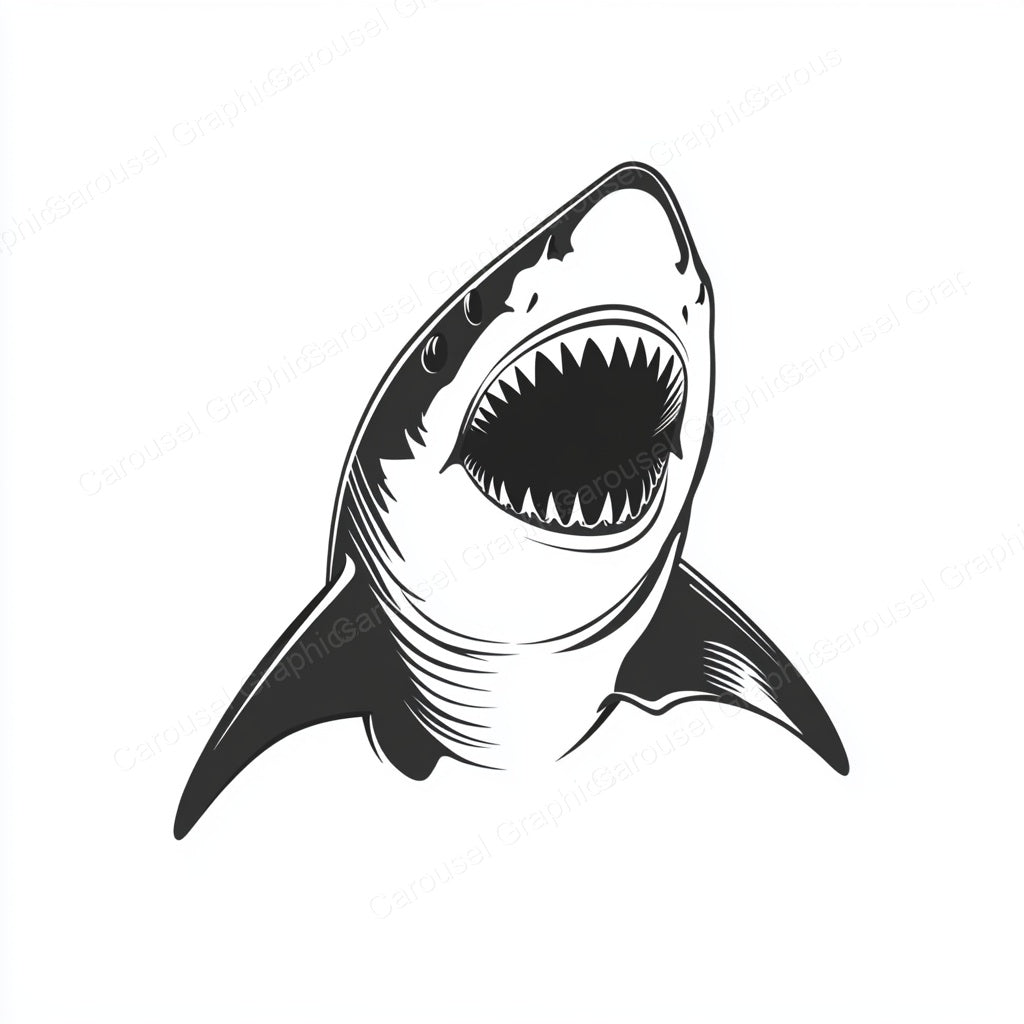Shark Vector Graphic preview