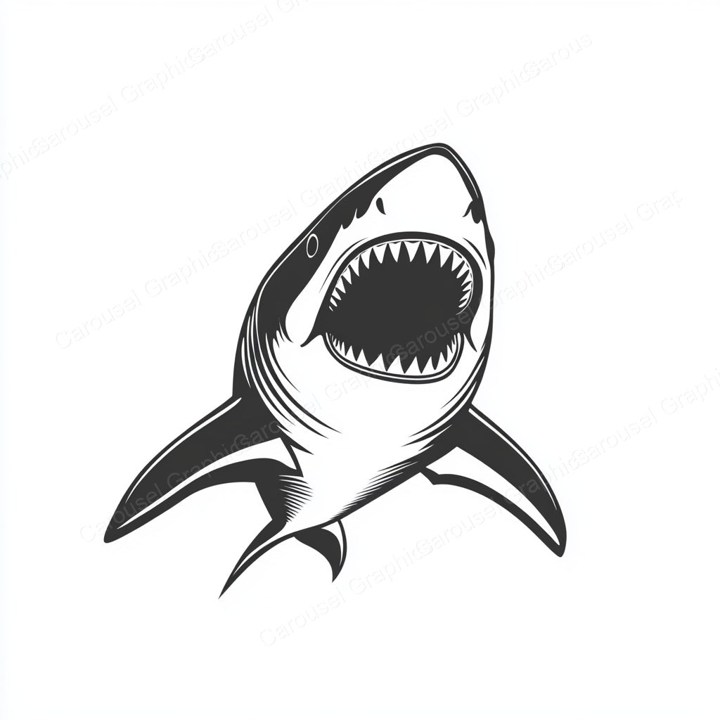 Shark Vector Graphic preview