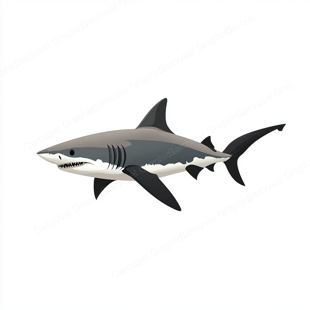 Shark Vector Graphic preview