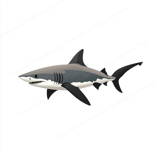 Shark Vector Graphic preview
