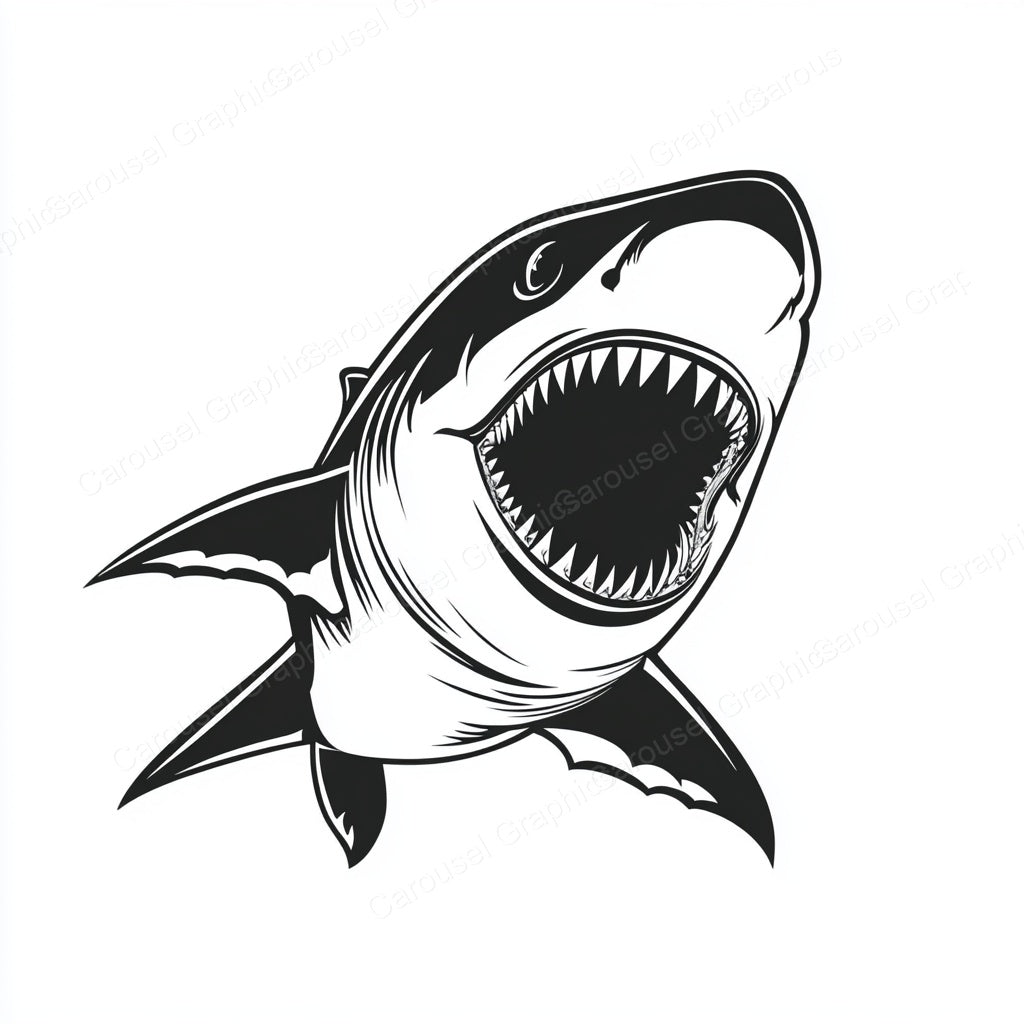 Shark Vector Graphic preview